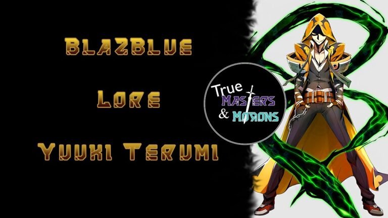 The enigmatic Tazumi, a lesser-known but captivating character from the BlazBlue universe.