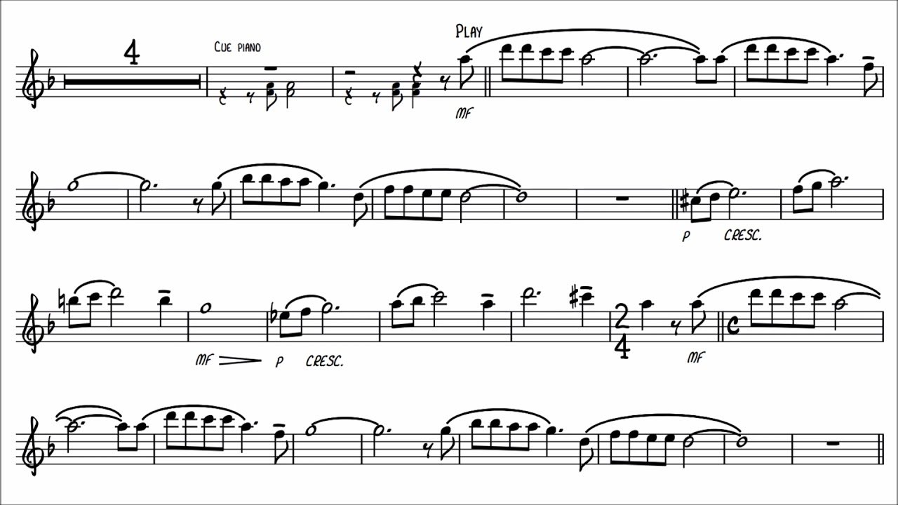 An Tiarna Randall Flute Sheet Music