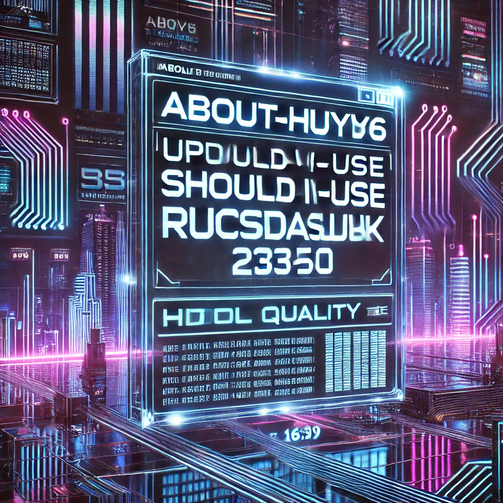 Overview of "about huy6-95fxud8 update should i use rucsdasuk235.0"