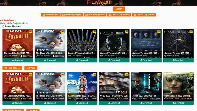 ffilmyhit.com: Your Ultimate Guide to Free Movie Downloads and Streaming