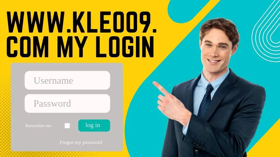 User logging into their account on www kle009 com my login portal.