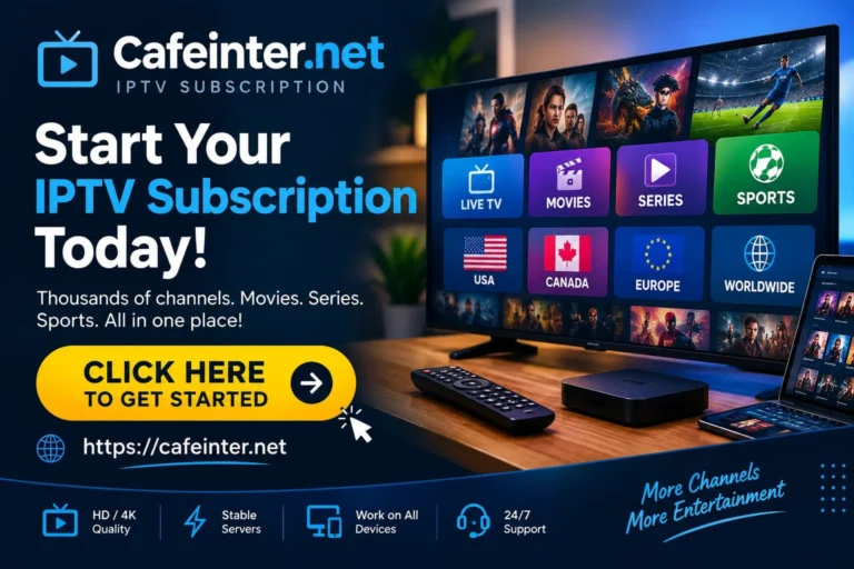 best IPTV Service Get Started with a Free Trial Today