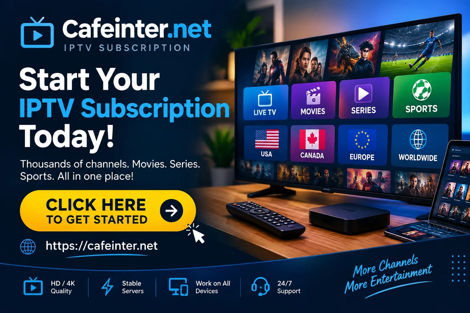 best IPTV Service Get Started with a Free Trial Today